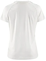 Squad Go Contrast Jersey W Dámské kontrastní sportovní tričko model 22468663 white - Craft Teamwear Squad Go Contrast Jersey W Dámské kontrastní sportovní tričko model 22468663 white - Craft Teamwear