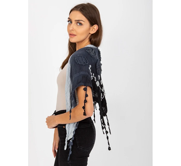 Chustka AT CH model 22042553 granatowy - FPrice Chustka AT CH model 22042553 granatowy - FPrice