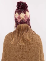 Czapka AT CZ model 20752311 bordowy - FPrice