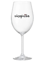 VÍNOPIČKA - priehľadný pohár na víno 350 ml