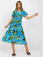 Letní šaty DHJ SK model 22317462 modré - FPrice