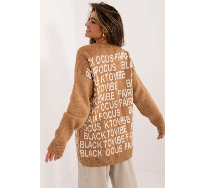 Dlhý sveter model 199615 Badu