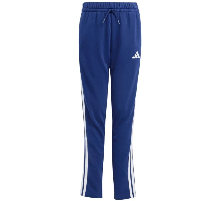 Detské tepláky adidas Seasonal Essentials Tiberio 3-Stripes French Terry navy blue JI6035