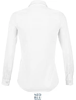 Women Halenka s dlouhým rukávem white model 22499718 - NEOBLU Women Halenka s dlouhým rukávem white model 22499718 - NEOBLU