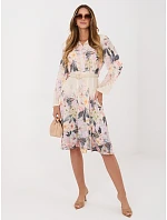 Šaty MI SK 82877.12P svetlo béžové