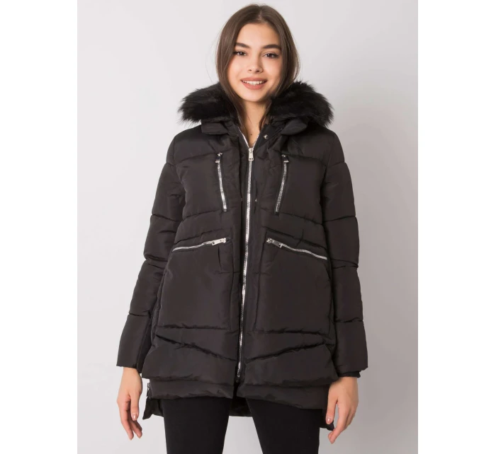 Dámsky kabát NM KR H 1072 čierny