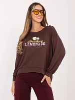 Blúzka RV BL A1218.11P tmavohnedá