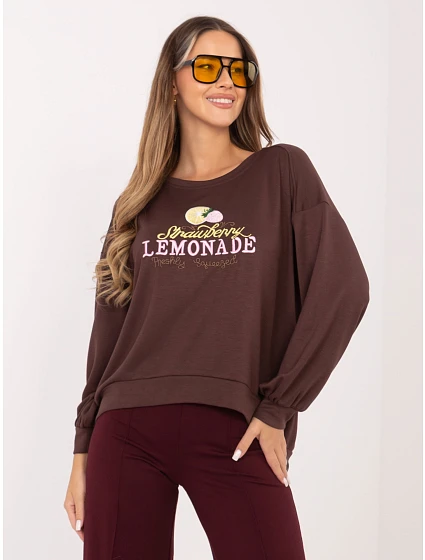 Bluza RV BL model 22074607 ciemny brązowy - FPrice