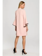 Dámske šaty M698 Powder pink - MOE