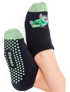 DETSKÉ FROTÉ TOPÁNKY S ABS 134 TMAVO MODRÉ 32-34