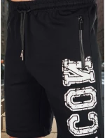 Pánsky čierny set s potlačou FashionStreet AX0802