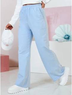 Dámské tepláky s širokými nohavicemi modrá Dstreet model 21988799 - FashionStreet