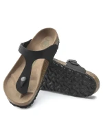 Birkenstock Gizeh Birko-Flor women's Narrow Black žabky pre úzke chodidlo vegan black (1020487) dámske