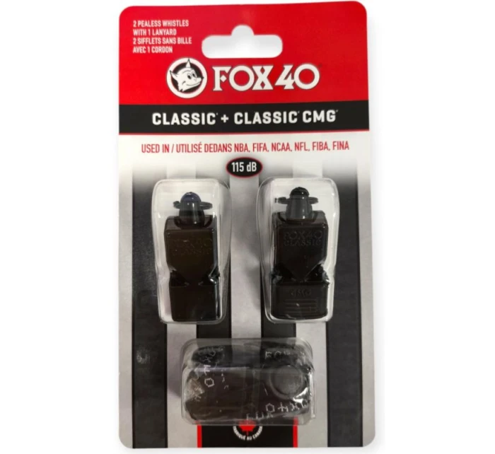 40 CLASSIC I CLASSIC CMG CZARNY ZE 2 PACK model 21830365 - FOX40