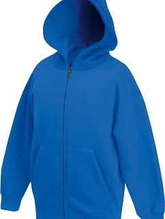 Classic Kids Sweat Jacket Dětská mikina s kapucí model 22534794 royal blue - Fruit of the Loom