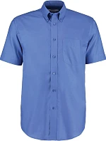 Kustom Kit KK 350 (18,5–23) Pracovná košeľa Oxford s krátkym rukávom 43.350X, talianska modrá