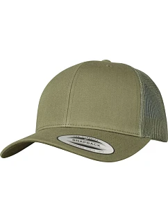 Flexfit 6606/6606T 6-panelová vintage čiapka „Trucker“ 55.6606 buck