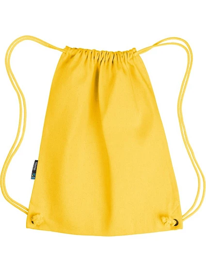 O Fairtrade Sportovní vak z bio bavlny yellow model 22506189 - Neutral O Fairtrade Sportovní vak z bio bavlny yellow model 22506189 - Neutral