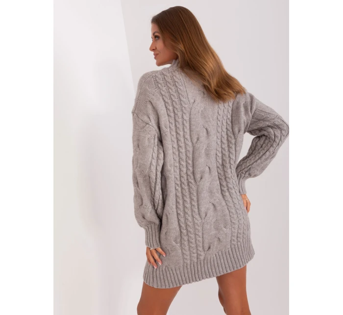 Sweter AT SW  szary model 18895580 - FPrice