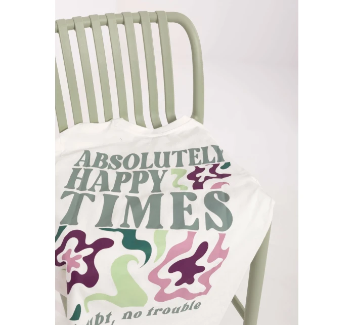 Tričko D12022AC02645G biele Tričko D12022AC02645G biele