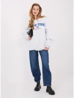 WT BL mikina A1064.09P svetlo šedá