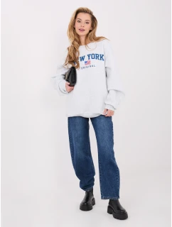 Mikina WT BL A1064.09P svetlo šedá