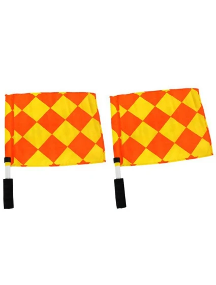 Vlajky pre rozhodcov s rukoväťou 2 ks Vlajky pre rozhodcov s rukoväťou 2 ks