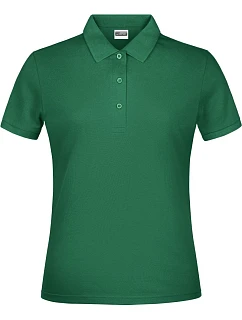 JN Dámské piqué polo 02.0 green model 22413883 - Daiber