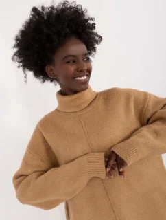 Sukienka BA SK model 20301558 camelowy - FPrice