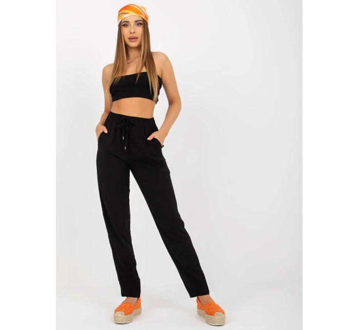 Nohavice D73761M61869N čierne