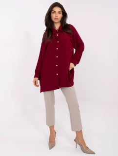 Koszula IT KS model 21766249 bordowy - FPrice