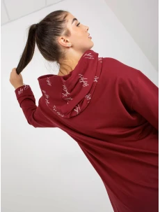 Mikina RV BL 8266.34P gaštanová