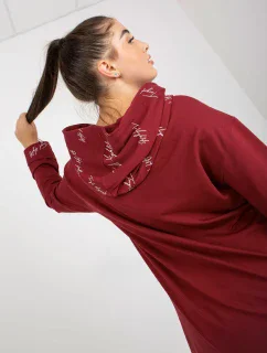 Mikina RV BL 8266.34P gaštanová