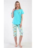 Dámske capri pyžamo Parrot