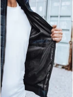 Pánská přechodná bunda prošívaná tmavě modrá Dstreet model 21963667 - FashionStreet