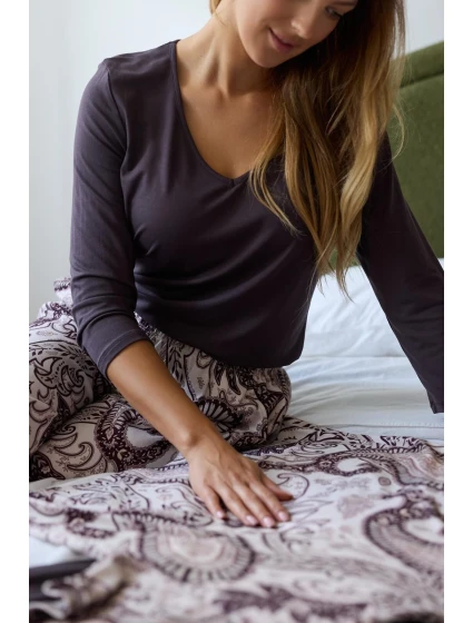 Pyžamo Iris model 21787333 3/4 S2XL - Mefemi