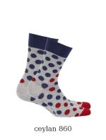 Pánske ponožky Wola Perfect Man vzorované W 94N03 Casual