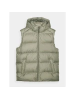 Pánska páperová košeľa bez rukávov s prírodnou výplňou 4F 4FWAW24TVJAM148-43S