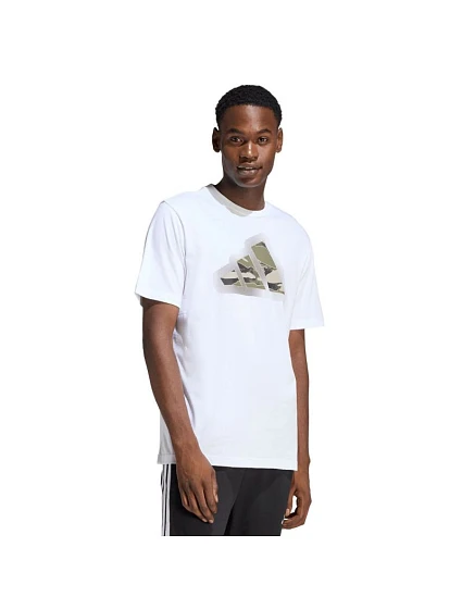 Pánské tričko Camo Modern Logo Graphic Tshirt white model 22058334 pánské - ADIDAS