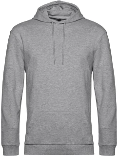 B&C #Hoodie Pánska mikina s kapucňou 01.U03W heather grey
