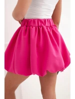 Dámská viskózová sukně model 21952027 s gumou v pase fuchsie - K-Fashion