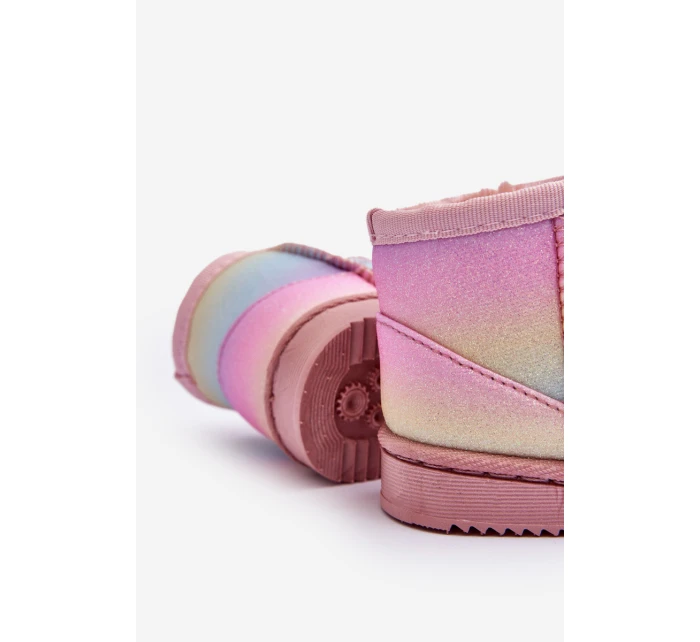 Dziecięce Ocieplane Botki Śniegowce Multikolor Gooby