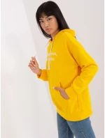 Bluza EM BL HS 21 model 18741202 ciemny żółty - FPrice Bluza EM BL HS 21 model 18741202 ciemny żółty - FPrice