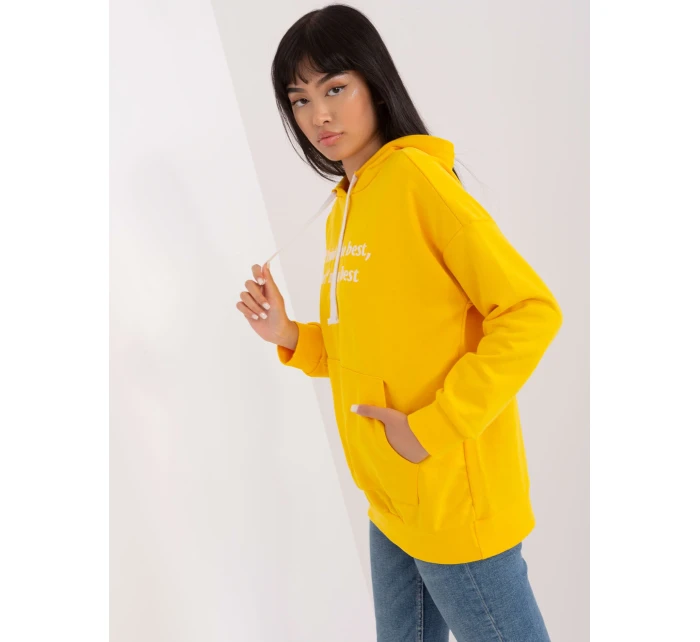 Bluza EM BL HS 21 model 18741202 ciemny żółty - FPrice Bluza EM BL HS 21 model 18741202 ciemny żółty - FPrice