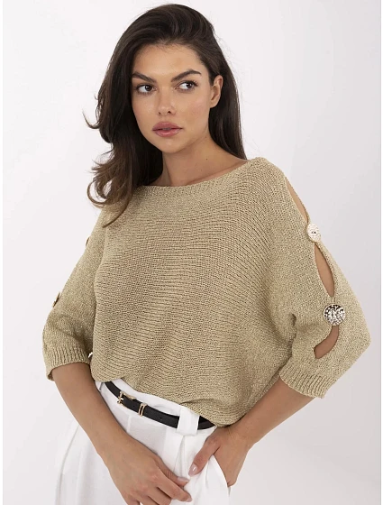 Sweter MI SW model 21116709 złoty - FPrice