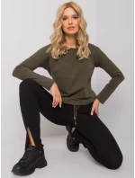 Bluzka RV BZ model 20961684 khaki - FPrice Bluzka RV BZ model 20961684 khaki - FPrice