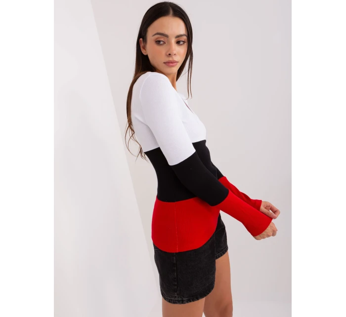 Bluzka RV BZ biało czerwony model 21755179 - FPrice Bluzka RV BZ biało czerwony model 21755179 - FPrice