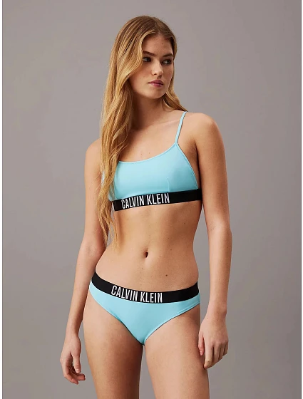 Dámské plavkové kalhotky  sv. modré  model 20182819 - Calvin Klein