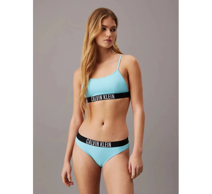 Dámske plavky KW0KW02337 DCE light blue - Calvin Klein