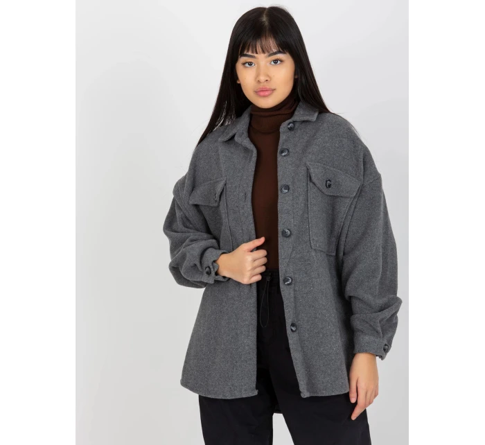 Dámská košile KS Tmavě šedá  model 21877960 - FPrice